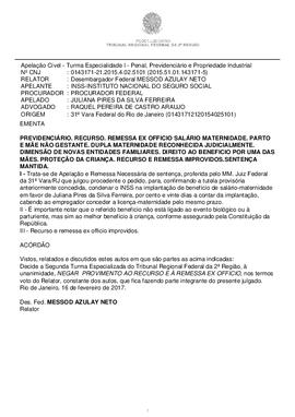 Dupla maternidade: salário maternidade pode ser concedido à mãe gestante, em relação homoafetiva