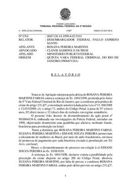 Intermediação para tráfico internacional de mulheres